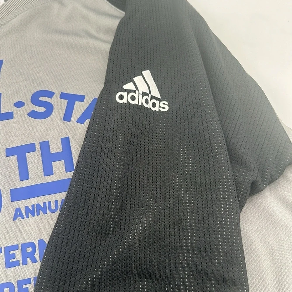 adidas NBA LeBron James Authentic 2017 East All Star Shooting Jersey Size Large